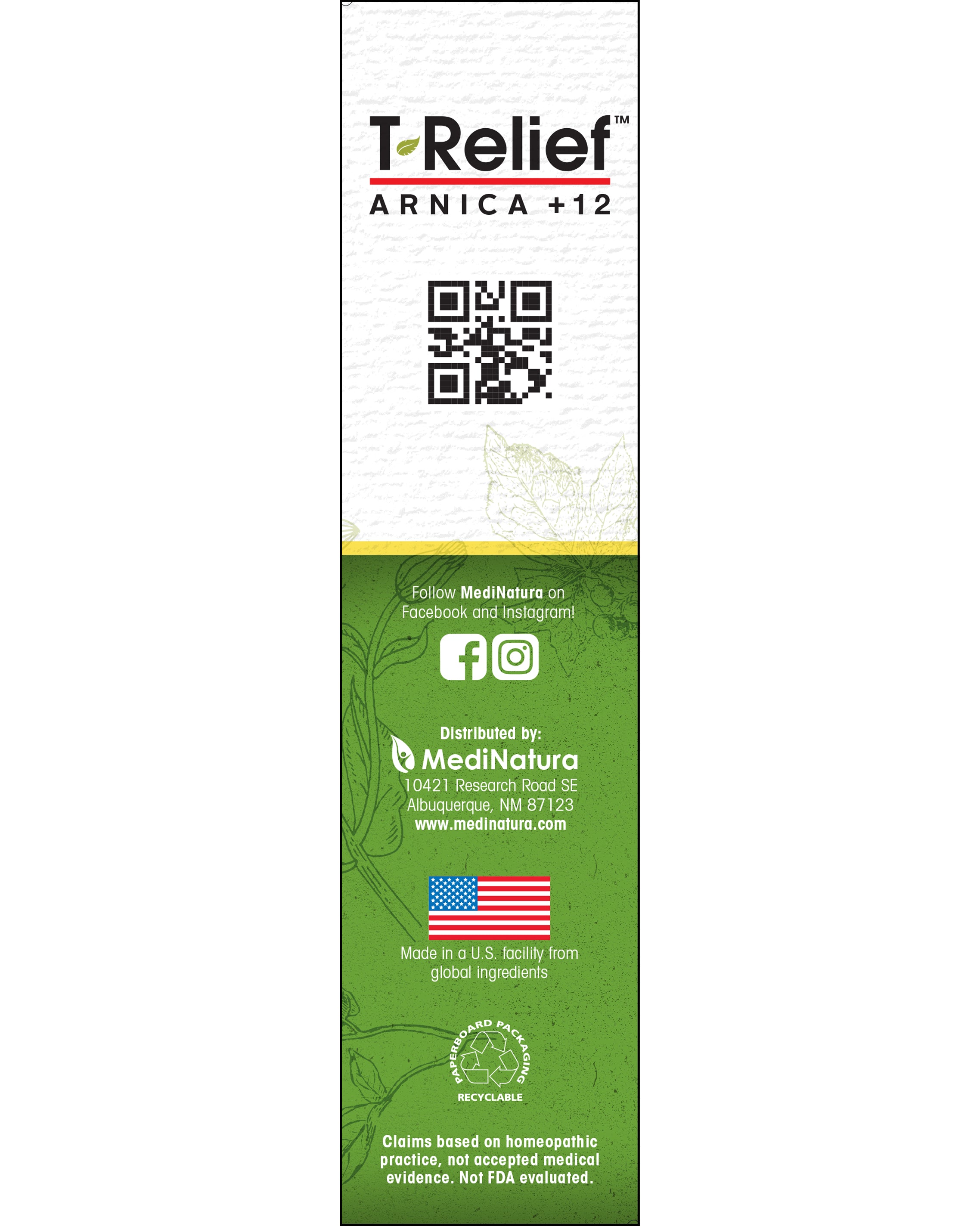 T-Relief Arthritis Extra Strength Cream 3oz Distributed
