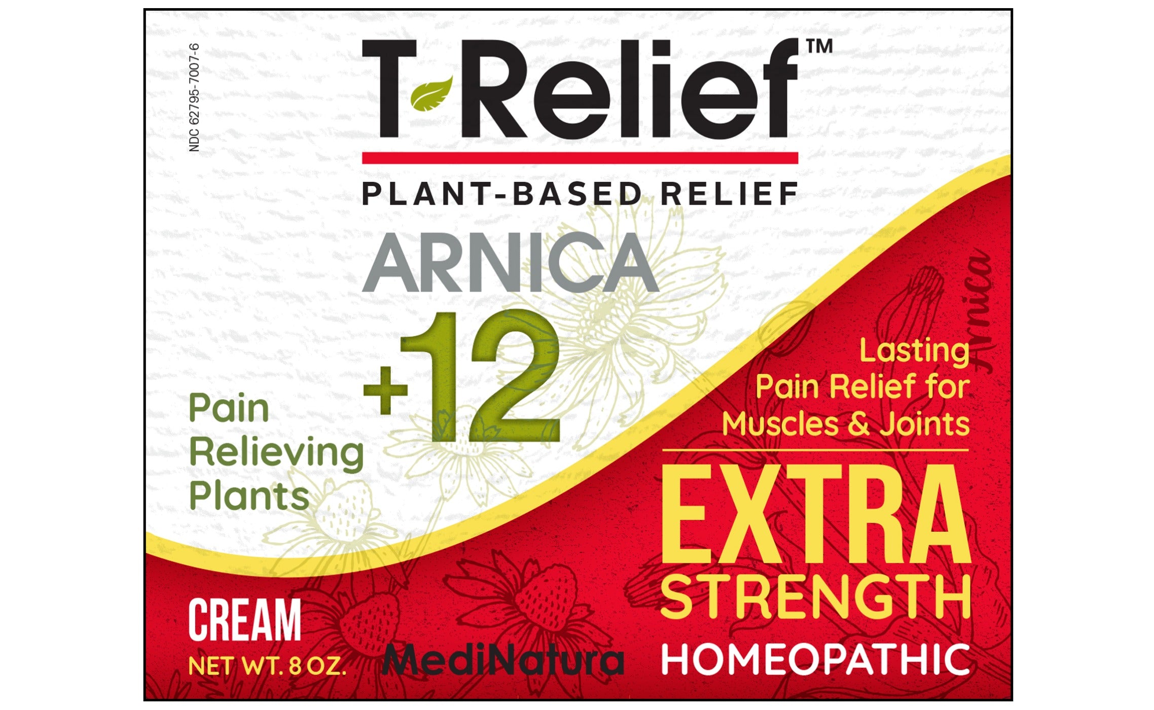 T-Relief Extra Strength Pain Cream Front