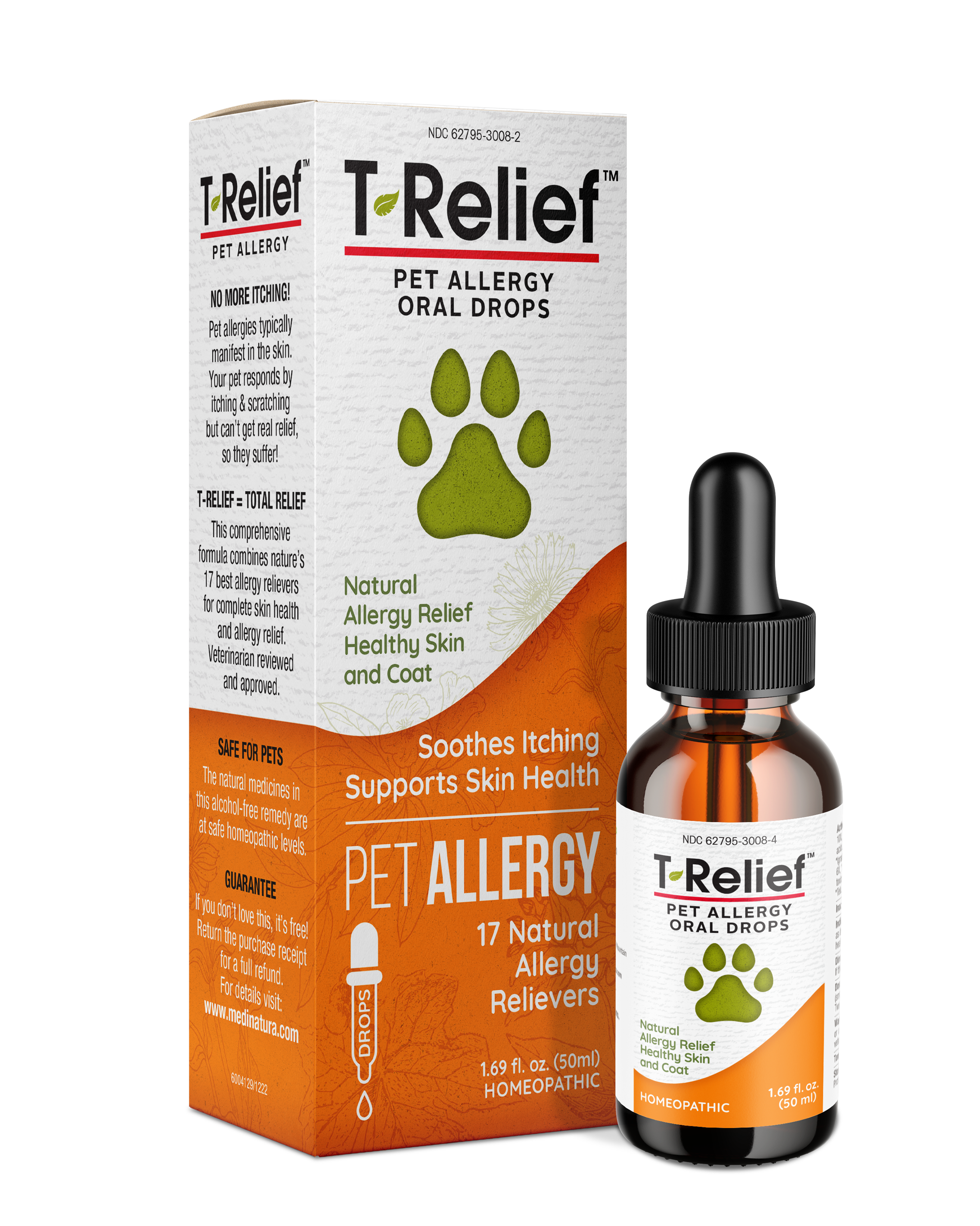 T-Relief   Pet  Allergy Oral Drops  50ml