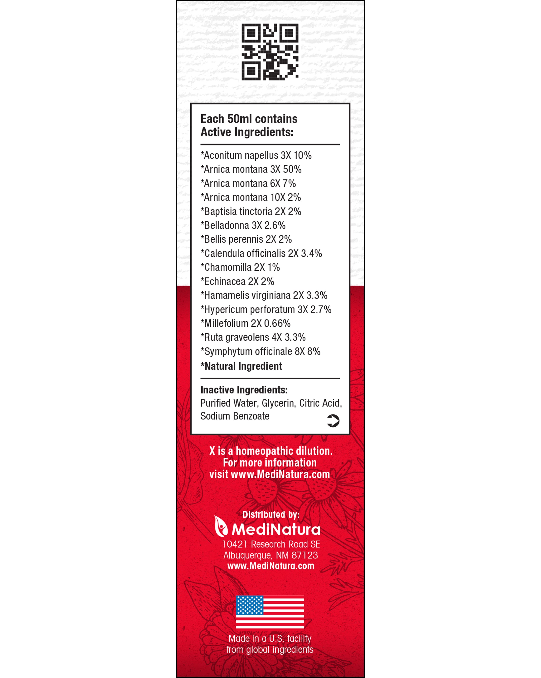 T-Relief PET Pain Drops Ingredients