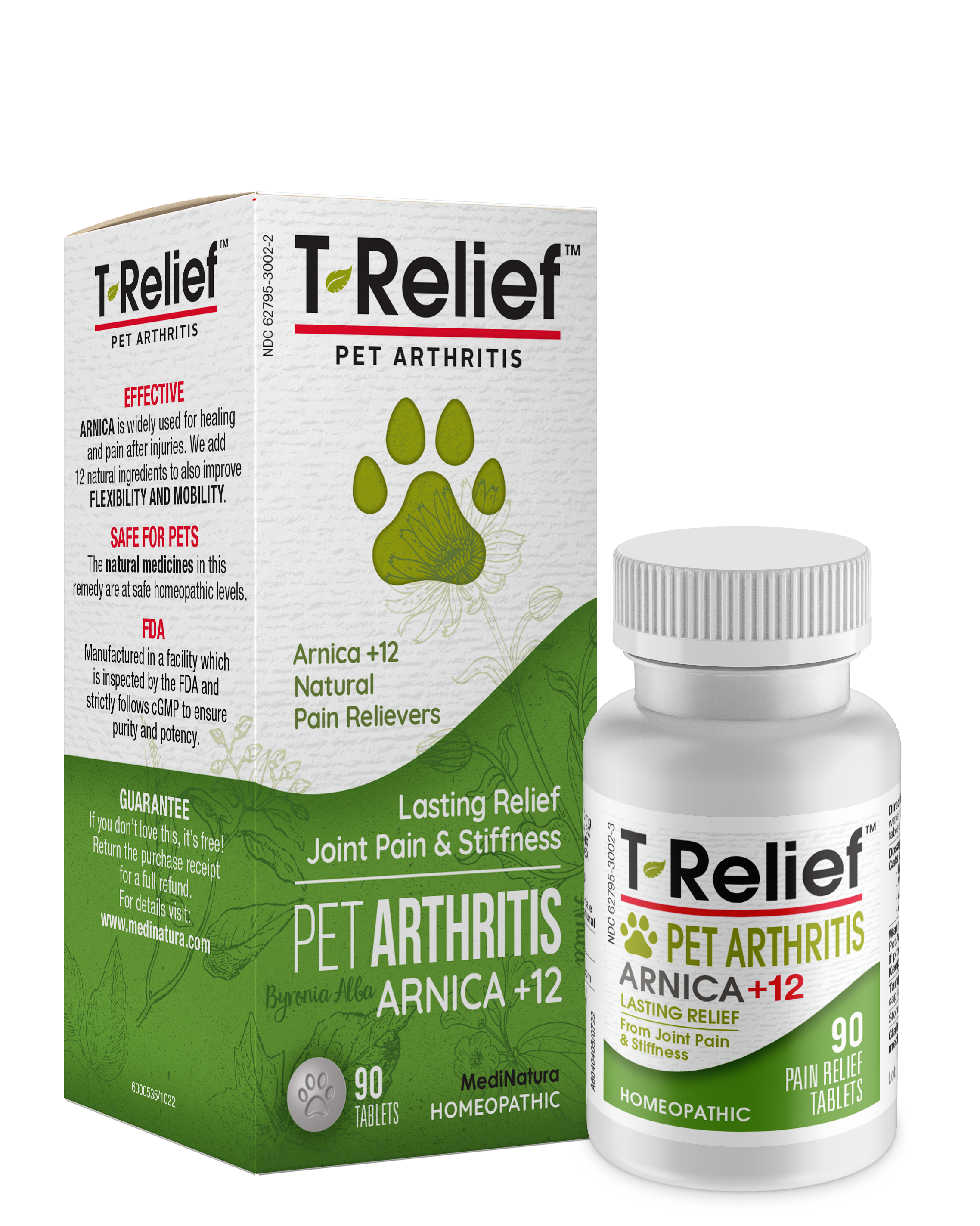 T-Relief Pet Arthritis Pain - 90 Tablets