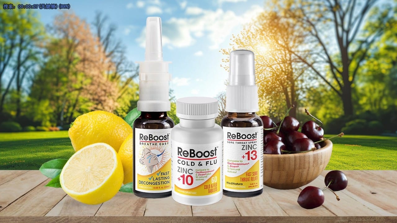 ReBoost Sore Throat Spray Cherry video