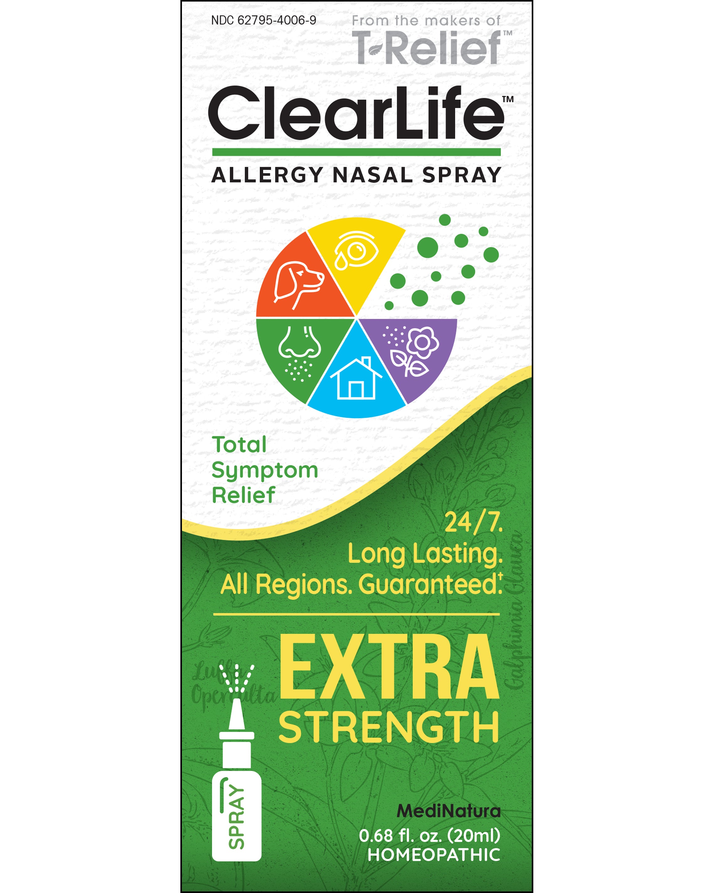 ClearLife Allergy Extra Strength Nasal Spray Front