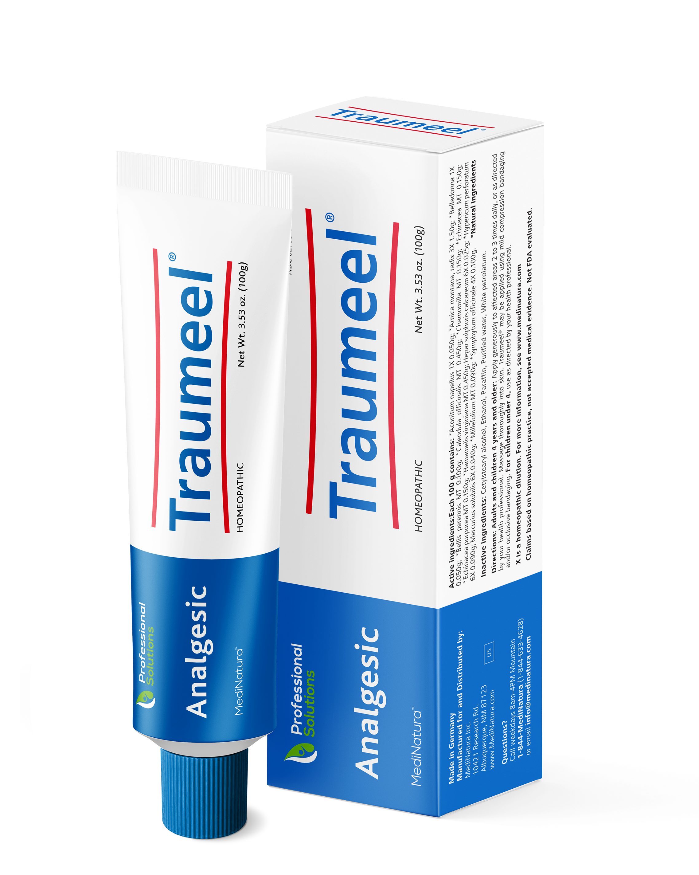 New Traumeel Ointment - 3.53 oz