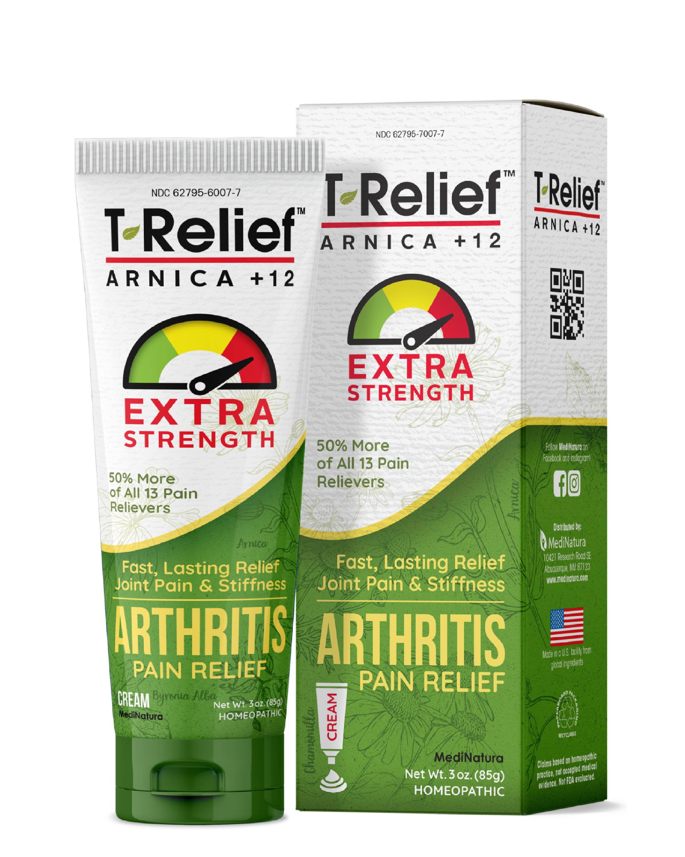 T-Relief Arthritis Extra Strength Cream 3oz