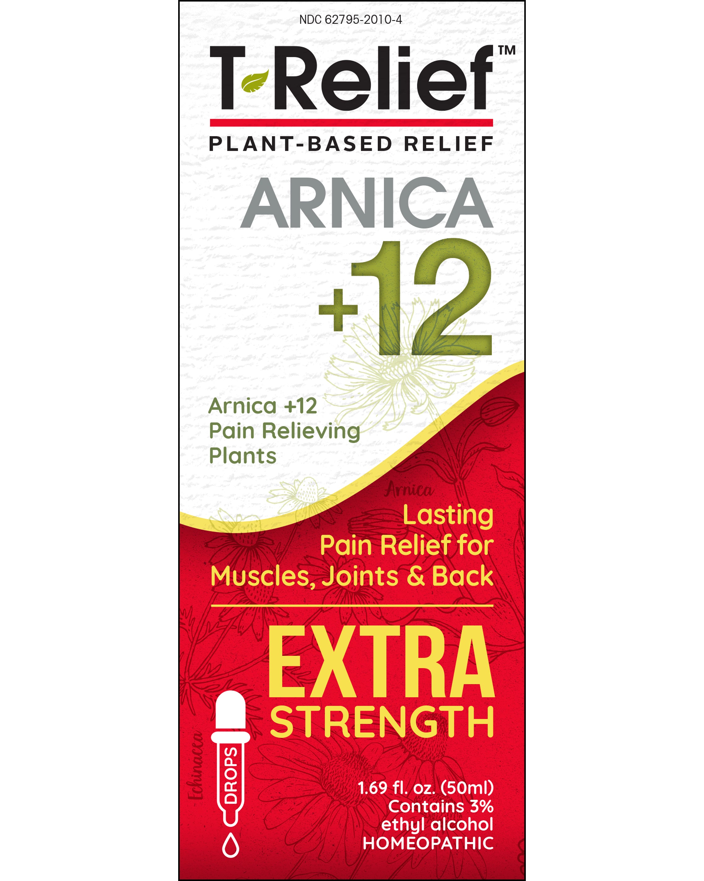 T-Relief Extra Strength Pain 1.69oz Oral Front