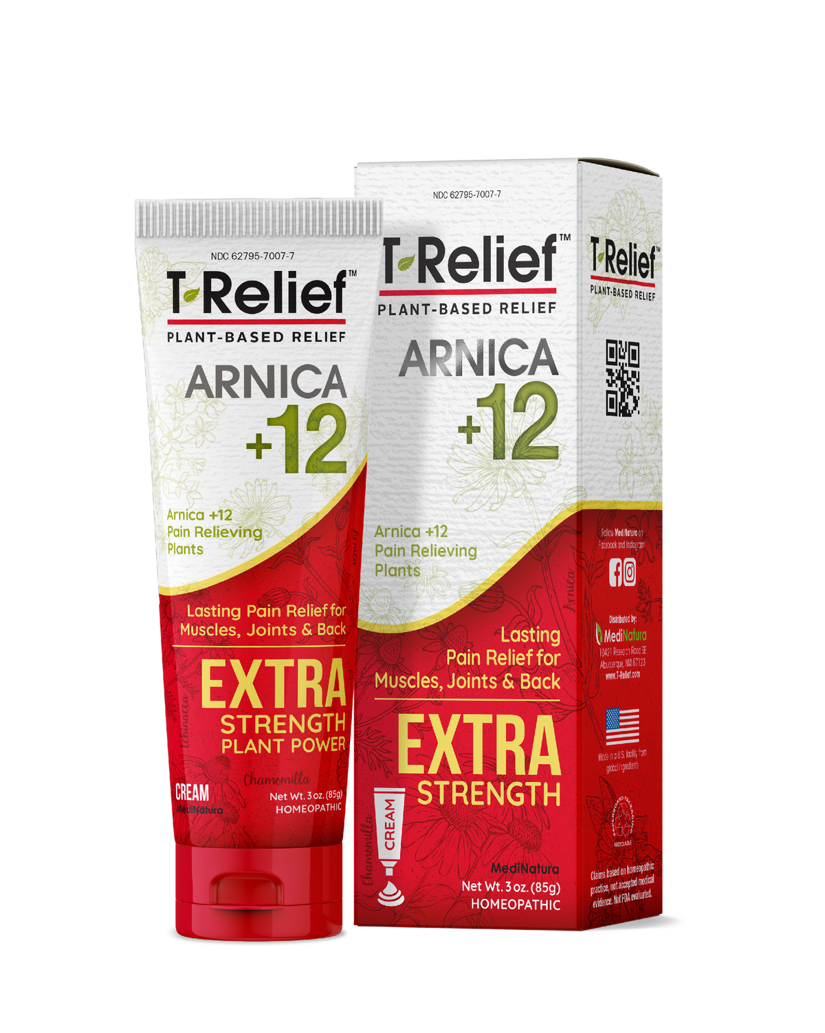 T-Relief Extra Strength Pain - 3oz Cream