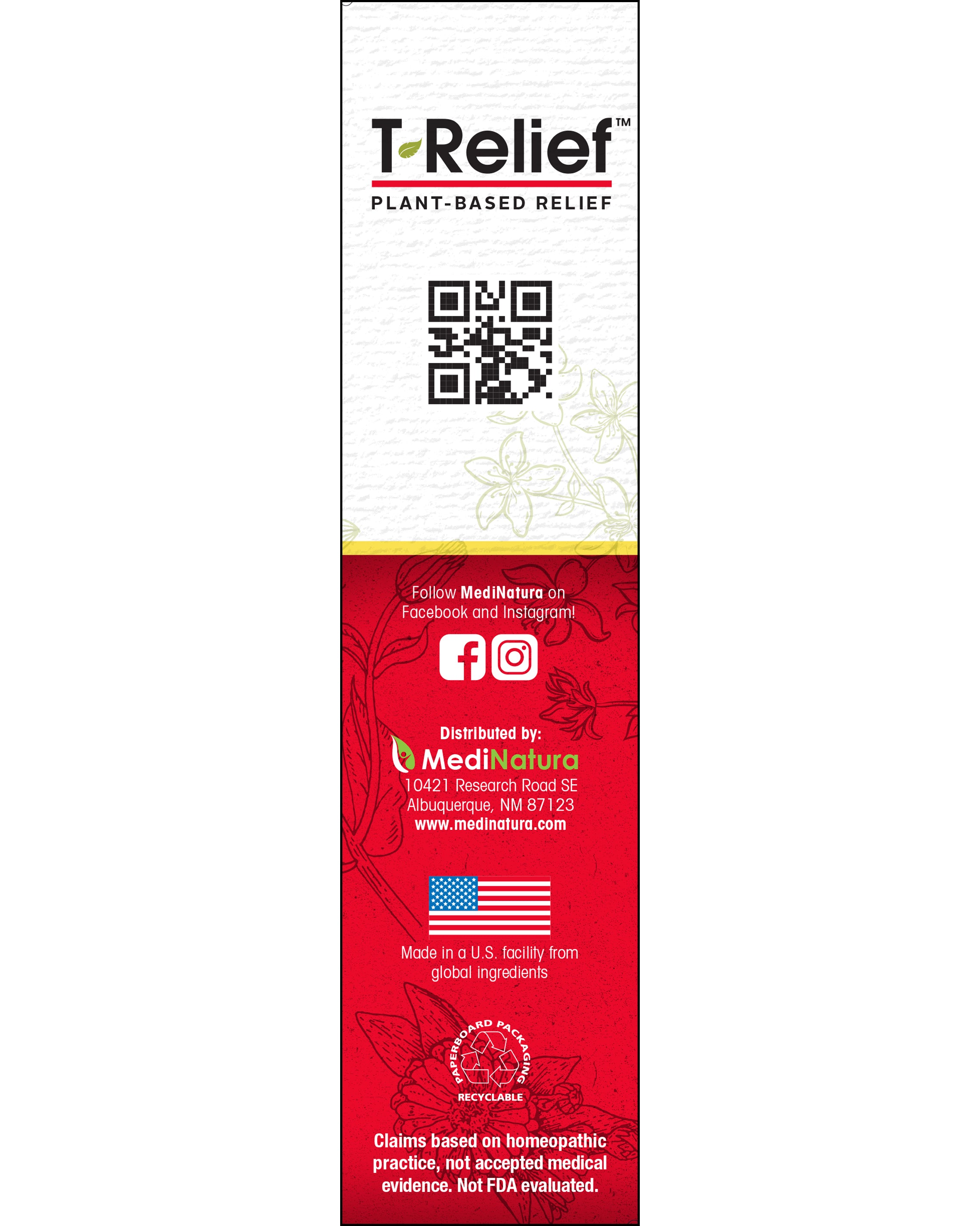 T-Relief Extra Strength Pain Distributed