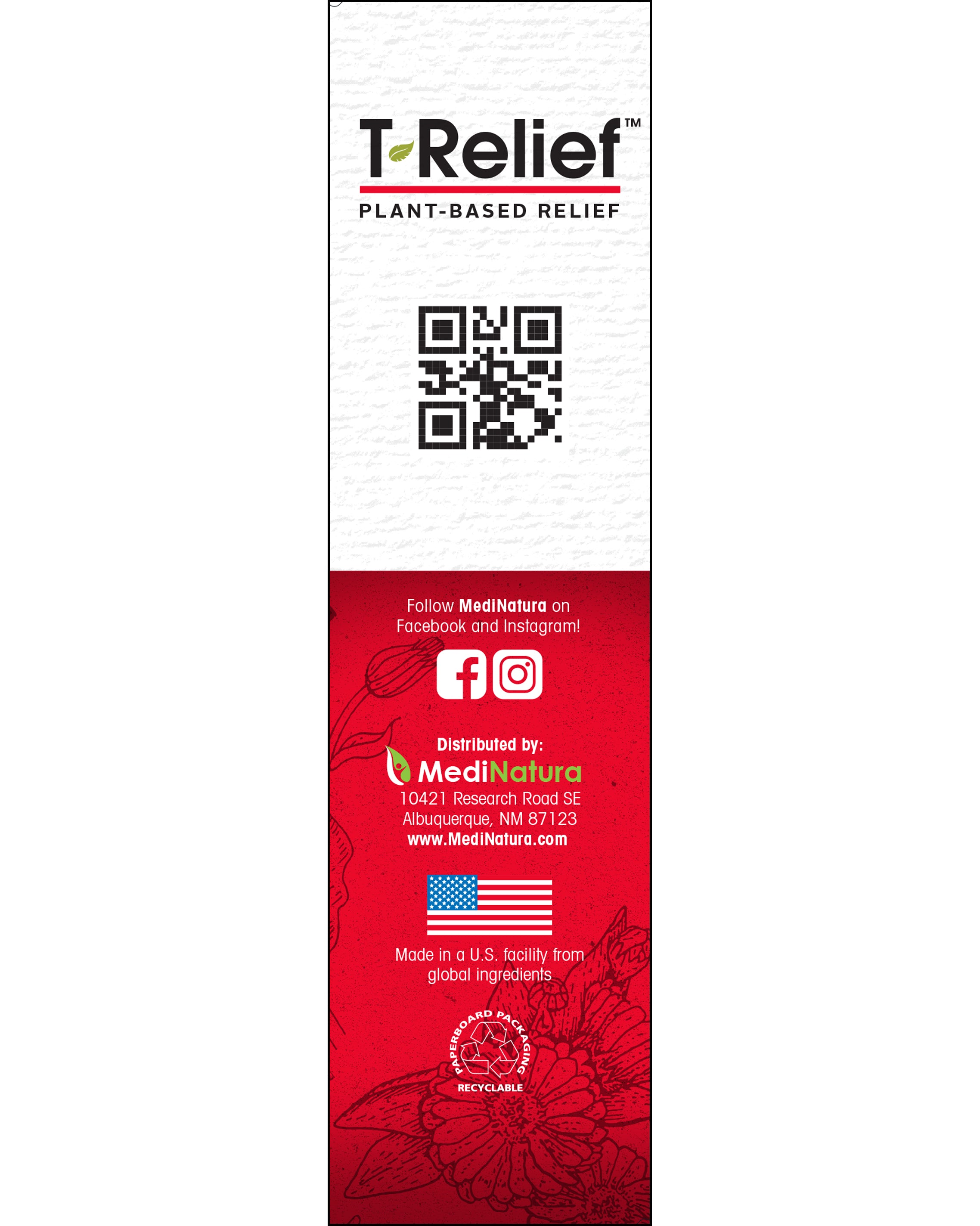 T-Relief Pain 2oz Gel Distributed