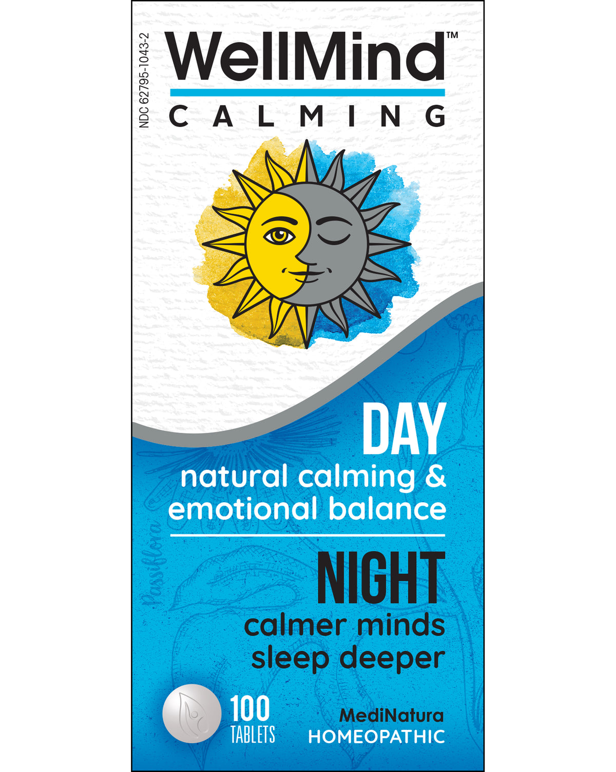 Calming Support Medication WellMind Calming - 100 Tablets