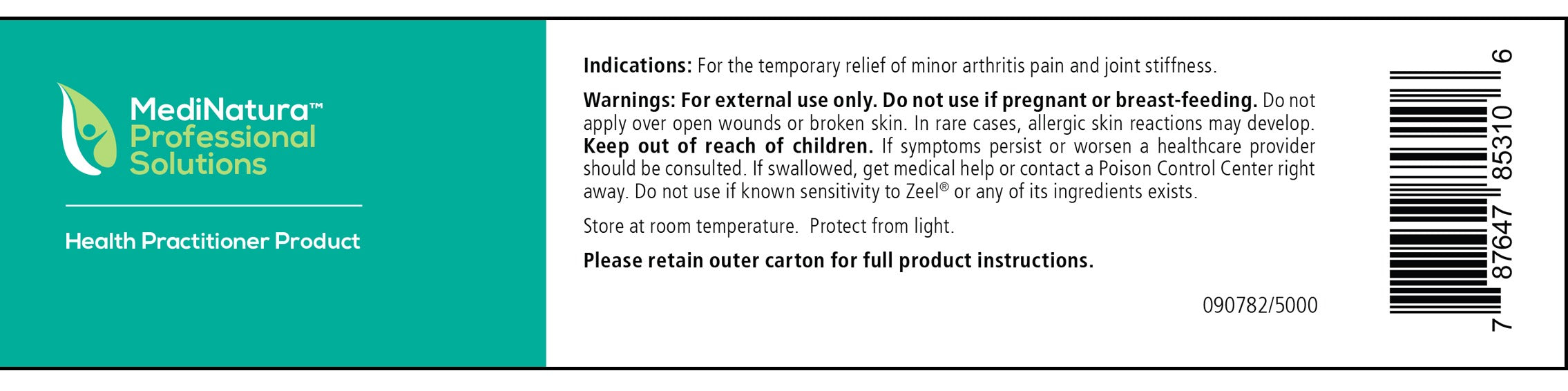 ZEEL Ointment 100g Indications