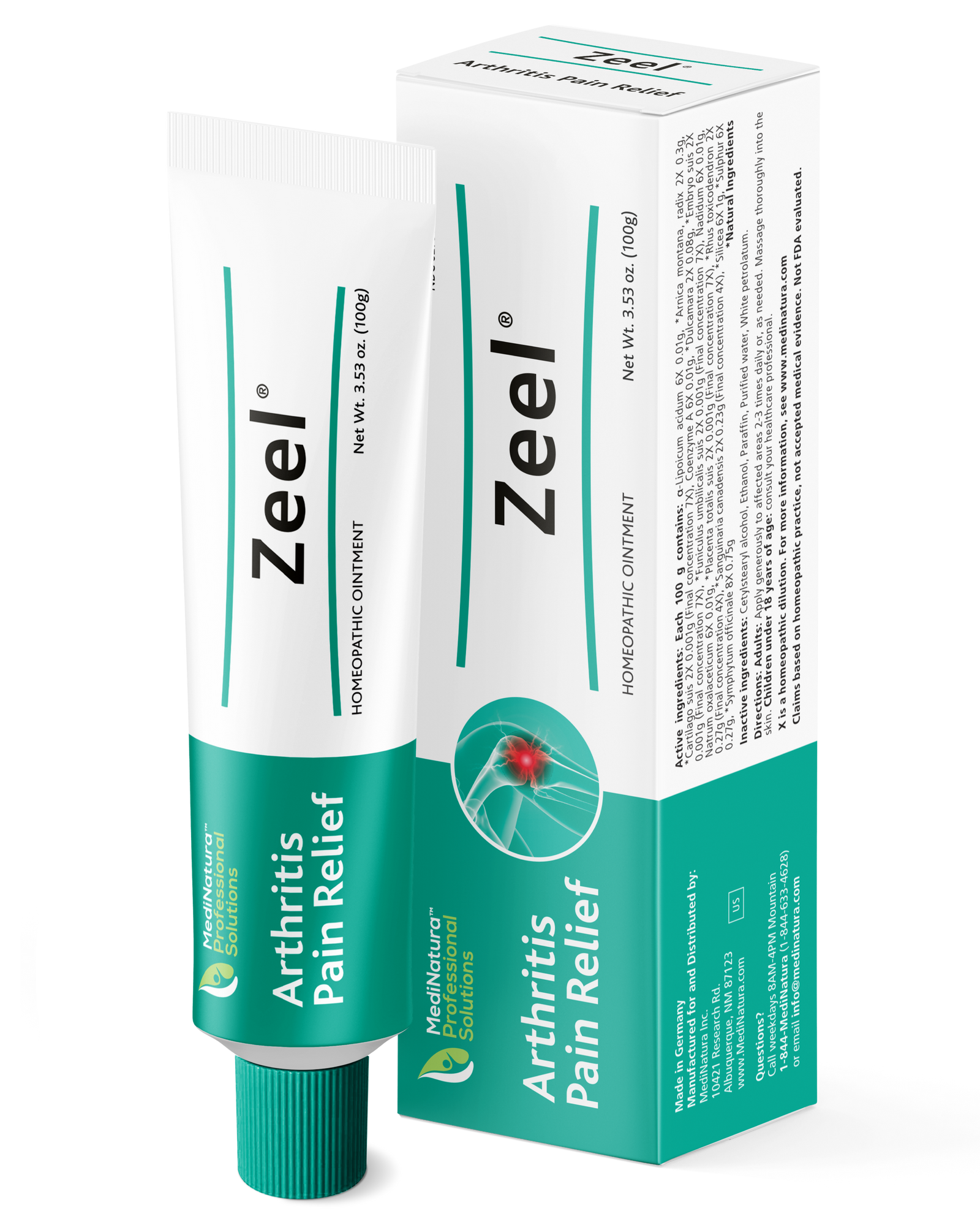 Zeel Arthritis Relief Ointment 3.53oz